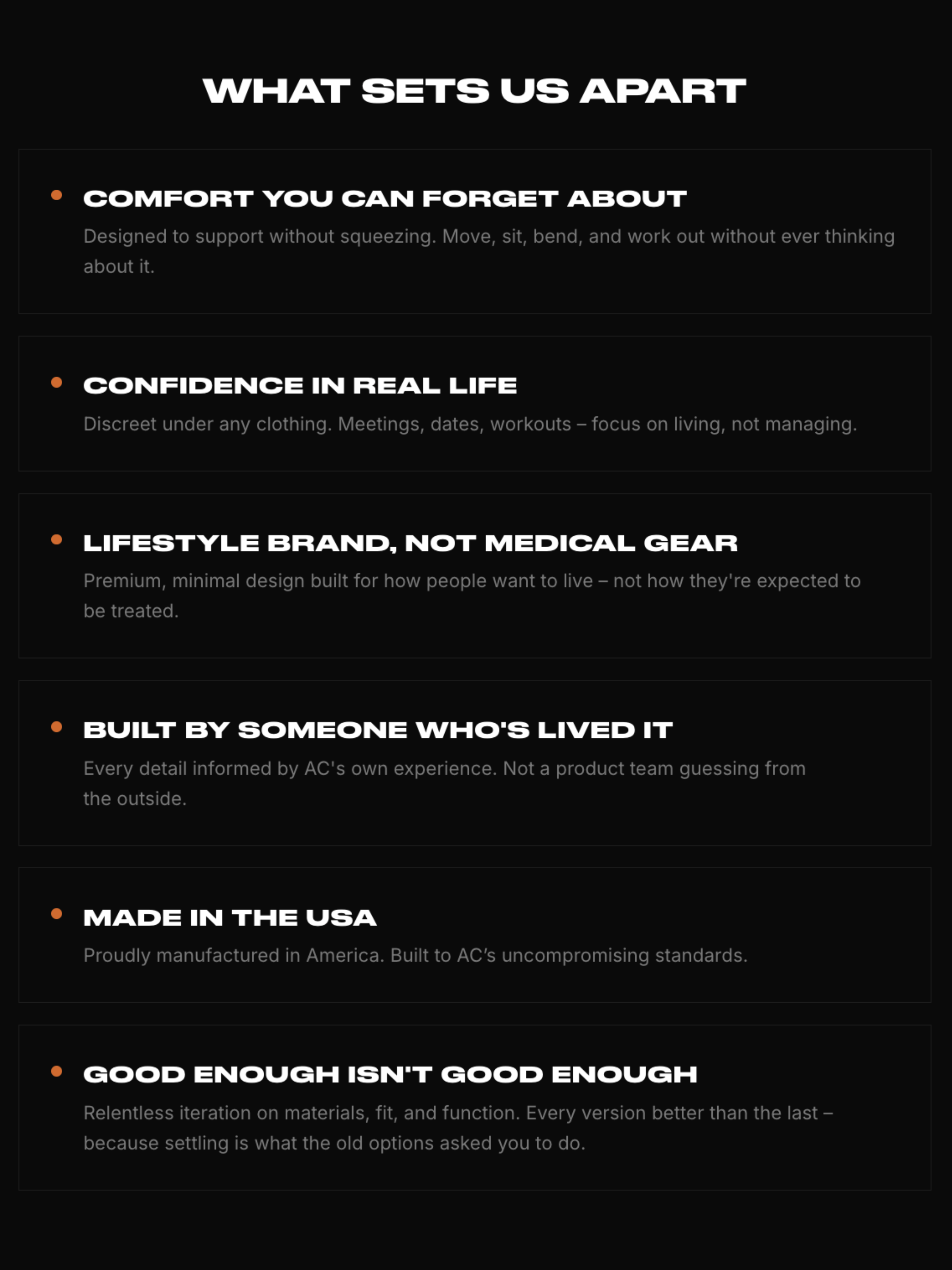 Six Values